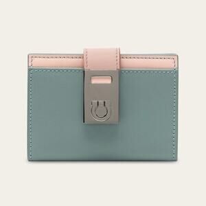 Salvatore Ferragamo Compact Credit Card Holder NWT